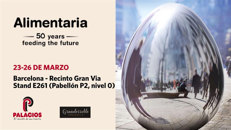 Palacios Alimentación brings "the best cooking after yours" to Alimentaria Palacios Alimentación brings "the best cooking after yours" to Alimentaria