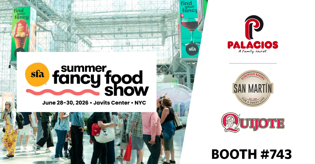 Palacios Alimentación will exhibit at Summer Fancy Food Show 2026 Palacios Alimentación will exhibit at Summer Fancy Food Show 2026